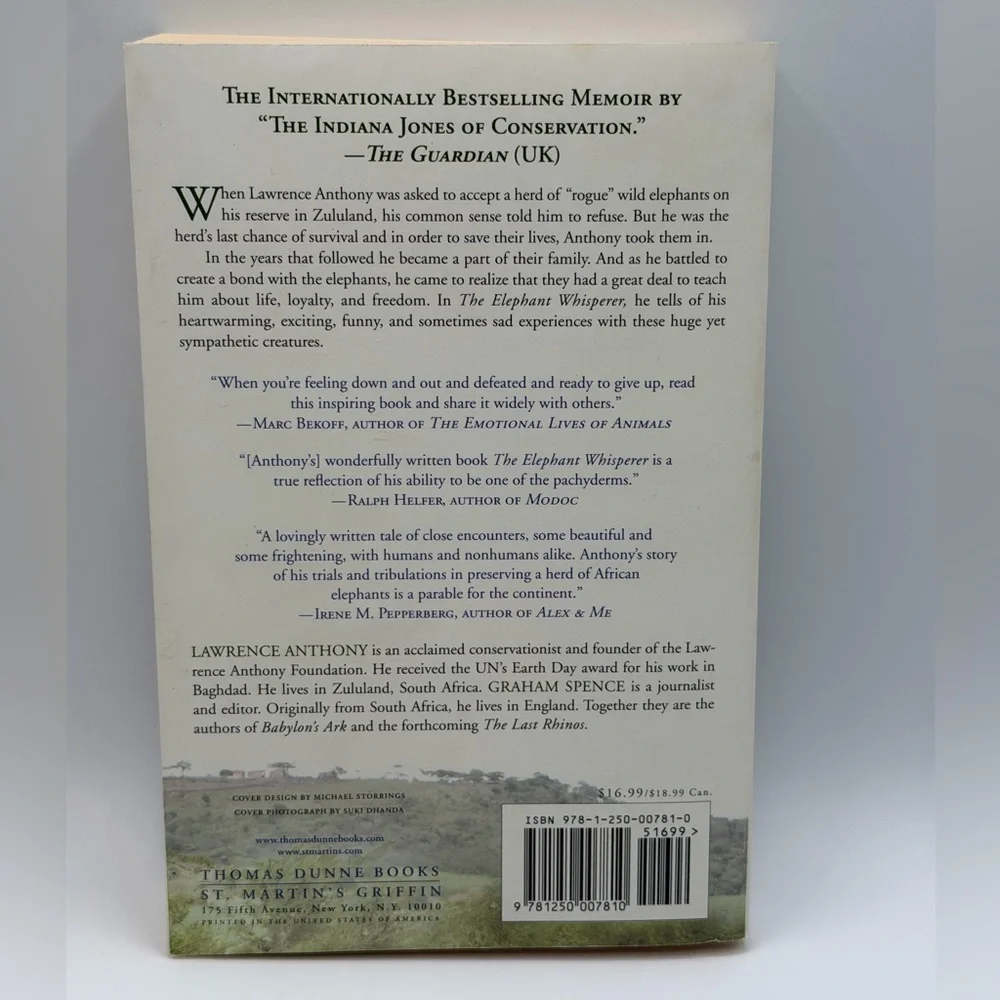 The Elephant Whisperer: My Life With The Herd In The African Wild (Paperback)